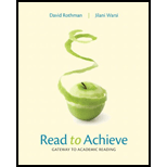 Read to Achieve