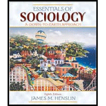 Essentials of Sociology A Down to Earth Approach