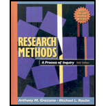 Research Methods  A Process of Inquiry  With CD