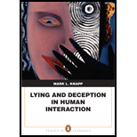 Lying and Deception in Human Interaction