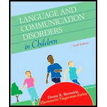 Language and Communication Disorders in Children