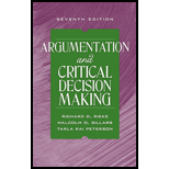 Argumentation and Critical Decision Making