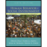 Human Behavior and the Social Environment