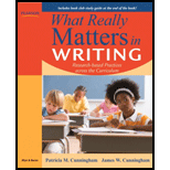 What Really Matters in Writing