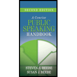 Concise Public Speaking Hanbook   With Access