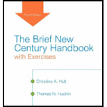 Brief New Century Handbook With Exercises   With Access