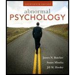 Abnormal Psychology   With Mypsychlab (Loose)