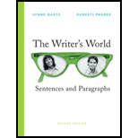 Writers World Sentences and Paragraphs   Package