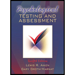 Psychological Testing And Assessment   With Access