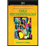 Current Directions in Child Psychopathology