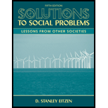 Solutions to Social Problems Lessons From Other Societies