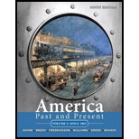 America Past and Present, Volume II Since 1865