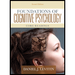 Foundations of Cognitive Psychology