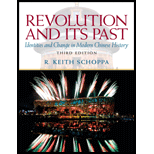 Revolution and Its Past Identities and Change in Modern Chinese History