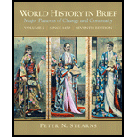 World History in Brief, Volume Two Since 1450