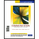 Communication (A La Carte)