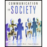 COMMUNICATION IN SOCIETY WITH MYCOMMUN -  ALBERTS JESS K, Hardback