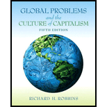 Global Problems and Culture of Capitalism