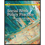 Social Work Policy Practice