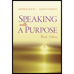 Speaking With a Purpose With Access