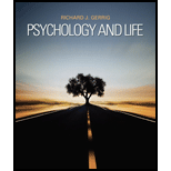 Psychology and Life (Looseleaf)