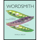 Wordsmith A Guide to College Writing  Access Package