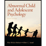 Abnormal Child and Adolescent Psycholo  with Access