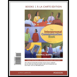 Interpersonal Communication Book   Books A La Carte Package