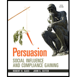 Persuasion Social Influence and Compliance Gaining Text Only