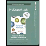 Research Methods   MySearchLab Access