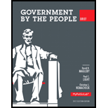 Government by People 2013 Brief Edition With Access