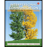 Interpersonal Communication   With Access