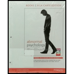 Abnormal Psych. In (Looseleaf) With Access