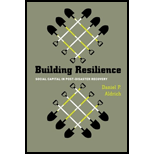 Building Resilience Social Capital in Post Disaster Recovery