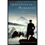 Imaginative Horizons   An Essay in Literary Philosophical Anthropology