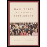 Mass Torts in a World of Settlement