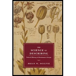 Science of Describing Natural History in Renaissance Europe