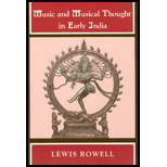 Music and Musical Thought in Early India - Lewis Rowell