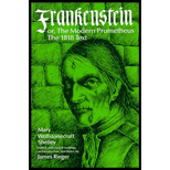 Frankenstein or the Modern Prometheus The 1818 Text with a New Preface 82 Edition, by Mary Wollstonecraft Shelley - ISBN 9780226752273