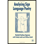 Analysing Sign Language Poetry