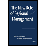 New Role of Regional Management