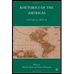 Rhetorics of the Americas 3114 BCE to 2012 CE