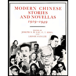 Modern Chinese Stories and Novellas, 1919 1949