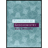 Principles of Geochemistry