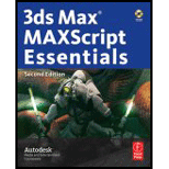 3ds Max MAXScript Essentials   With CD