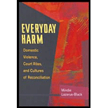 Everyday Harm Domestic Violence, Court Rites, and Cultures of Reconciliation