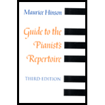 Guide to the Pianists Repertoire