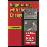 Negotiating With Enemy U. S.  China Talks