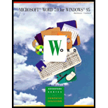 Microsoft Word 7.0 for Windows 95 (The Irwin Advantage Series for Computer Education)