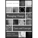 Managing Change  Cases and Concepts